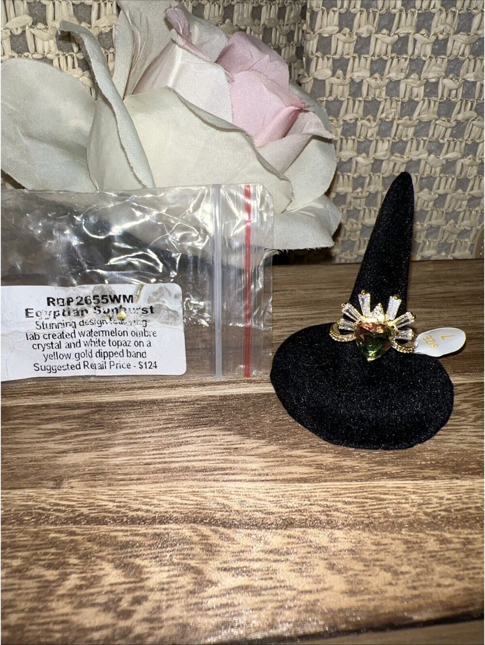 Bomb Party Egyptian Sunburst Ring Size 7